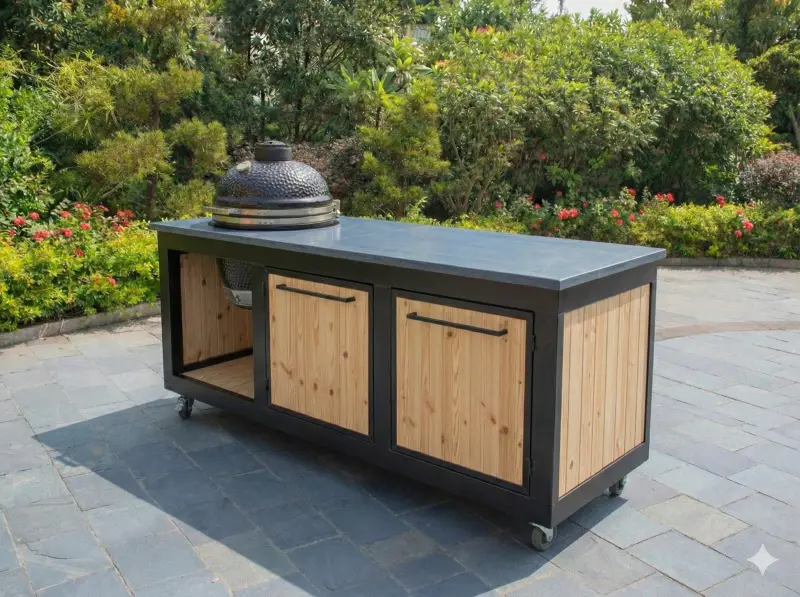 BBQ meubels van Bullwood, realisatie 3