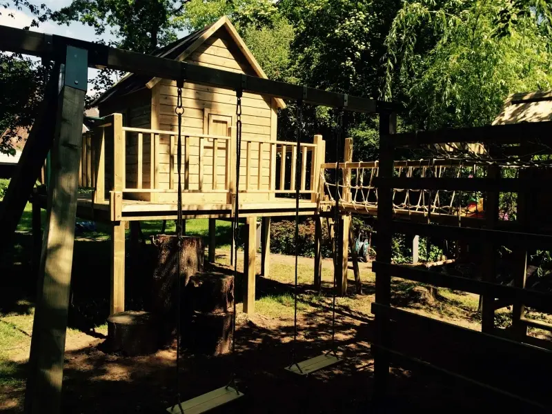 Boomhutten van Bullwood, realisatie 4
