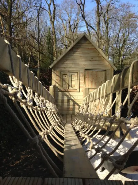 Boomhutten van Bullwood, realisatie 5