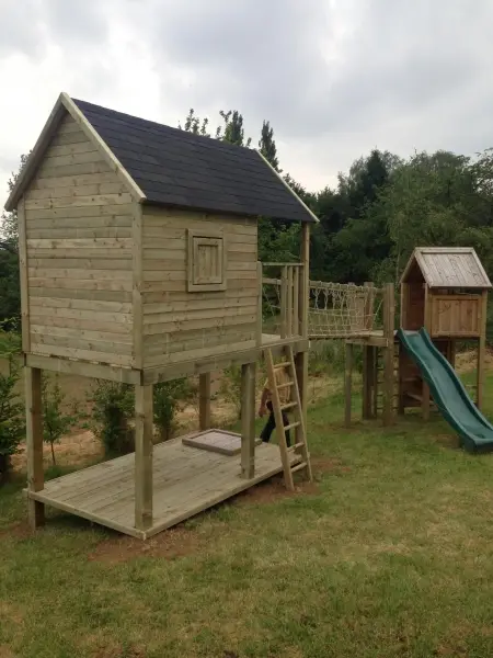 Boomhutten van Bullwood, realisatie 6