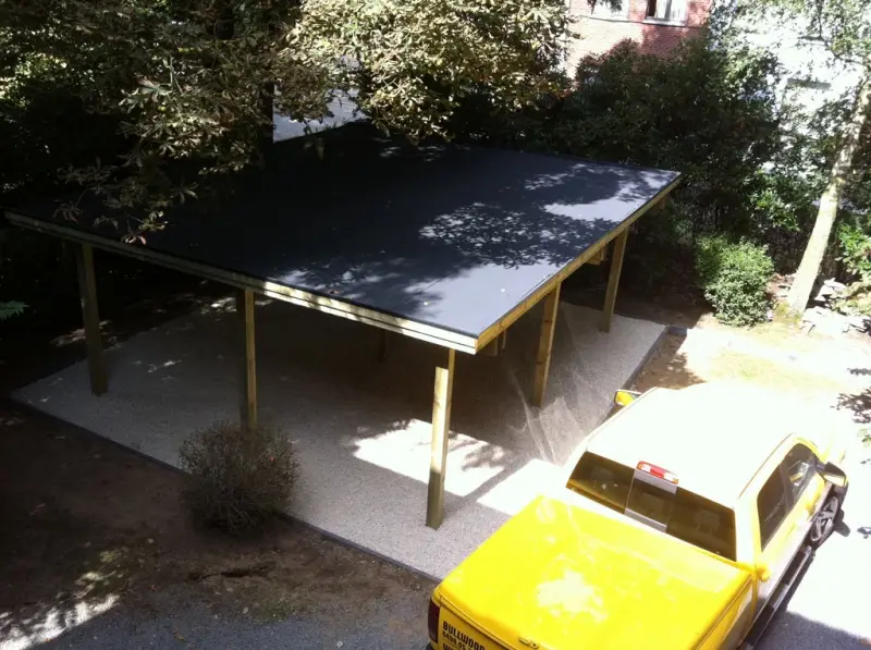 Voorbeeld van Bullwood carports