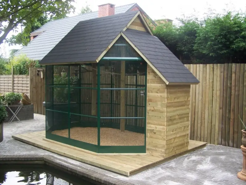 Voorbeeld van Bullwood houtwerk